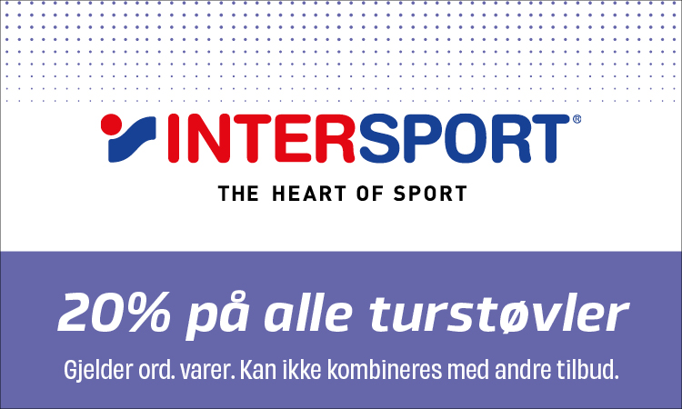 Intersport: 20% på alle turstøvler