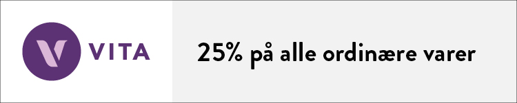 Studenttilbud Vita: 25% på alle ordinære varer
